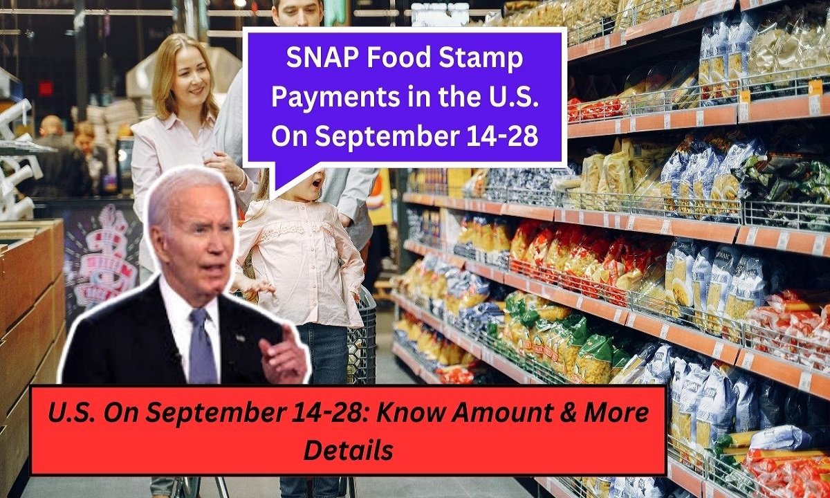 SNAP Food Stamp Payments in the U.S. On September 14-28: Know Amount & More Details